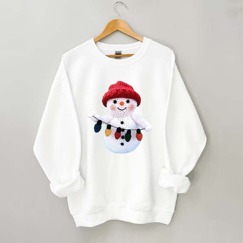 Christmas Snow Man Sweatshirt