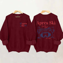 Apres Ski Social Club Mountain Cabin Sweatshirt