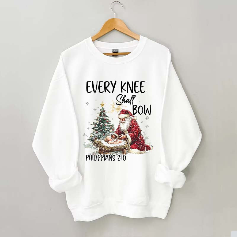 Every Knee Shall Bow Sweatshirt