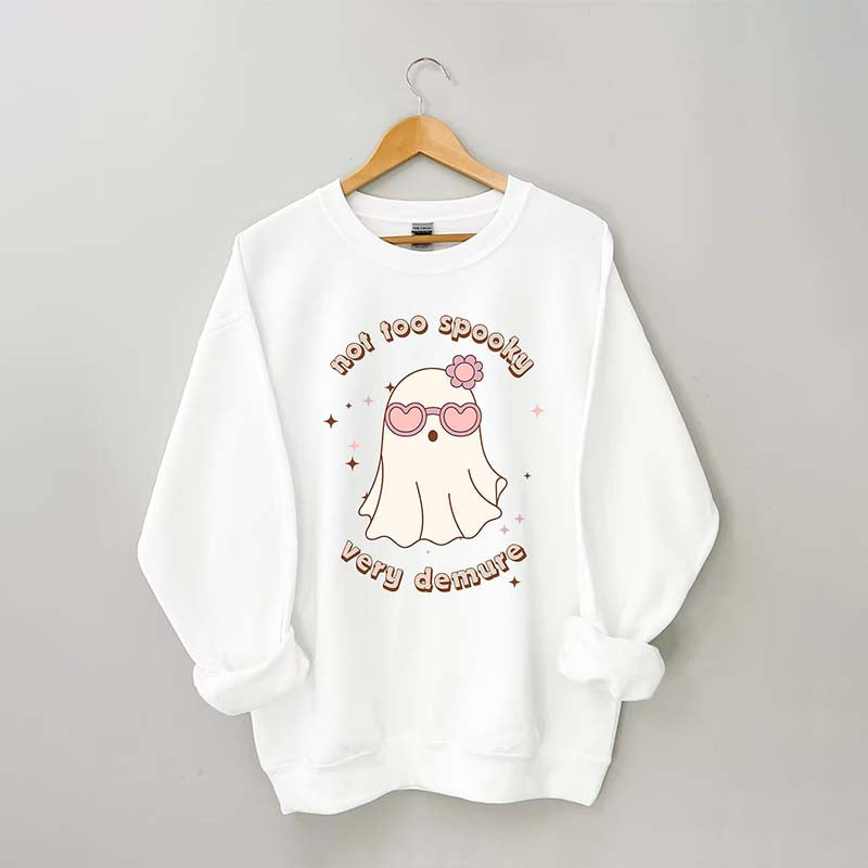 Not Too Spooky Very Demure Sweatshirt