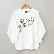 Dandelion Corgi Flower Sweatshirt