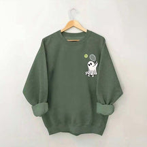 Tennis Ghost Halloween Sweatshirt