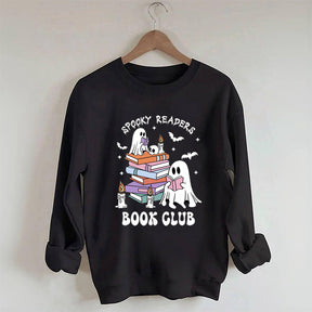 Ghost Halloween Spooky Readers Sweatshirt