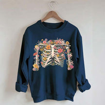 Rib Cage Cottagecore Wildflower Sweatshirt