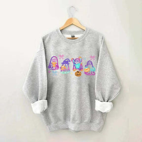 Halloween Ghost Neon Sweatshirt