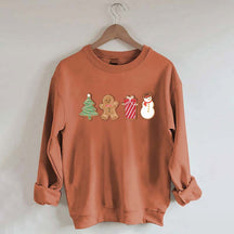 Cute Gingerbread Christmas Cookies Sweatshirt