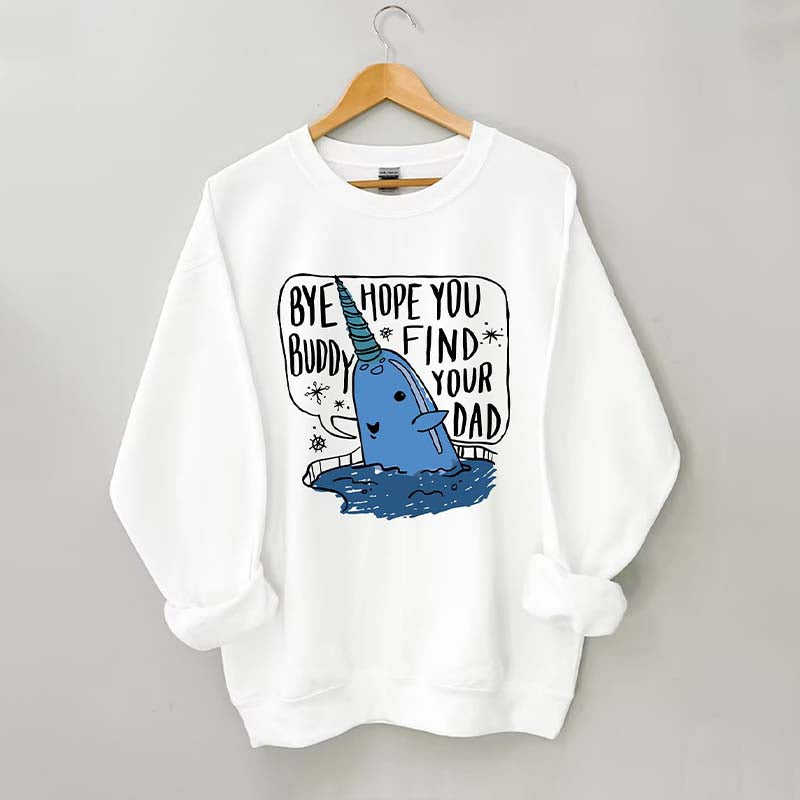 Christmas Whale Ugly Sweatshirt