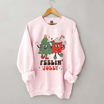 Feelin' Jolly Christmas Sweatshirt