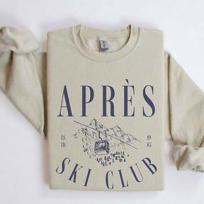 Retro Apres Ski Club Trip Trendy Sweatshirt