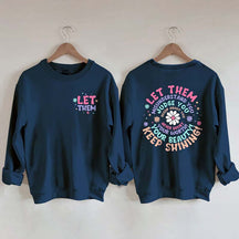 Let Them Women Sunflower Sweatshirt