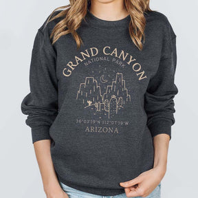 Moon Grand Canyon National Park Sweatshirt