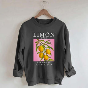 Limon Con Amor De Espana Sweatshirt