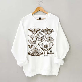 Vintage Butterfly And Moth Sweatshirt