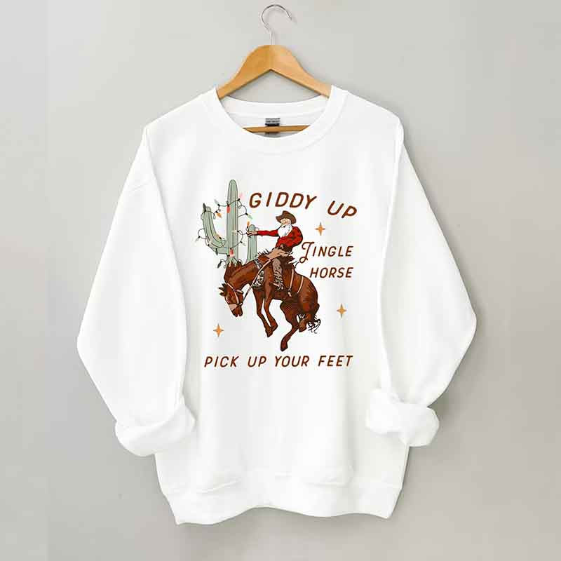 Cowboy Christmas Sweatshirt