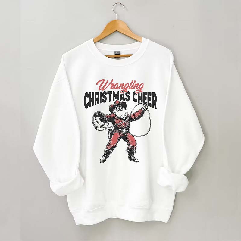 Cowboy Santa Claus Sweatshirt