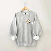 Cute Ghost Dog Halloween Sweatshirt