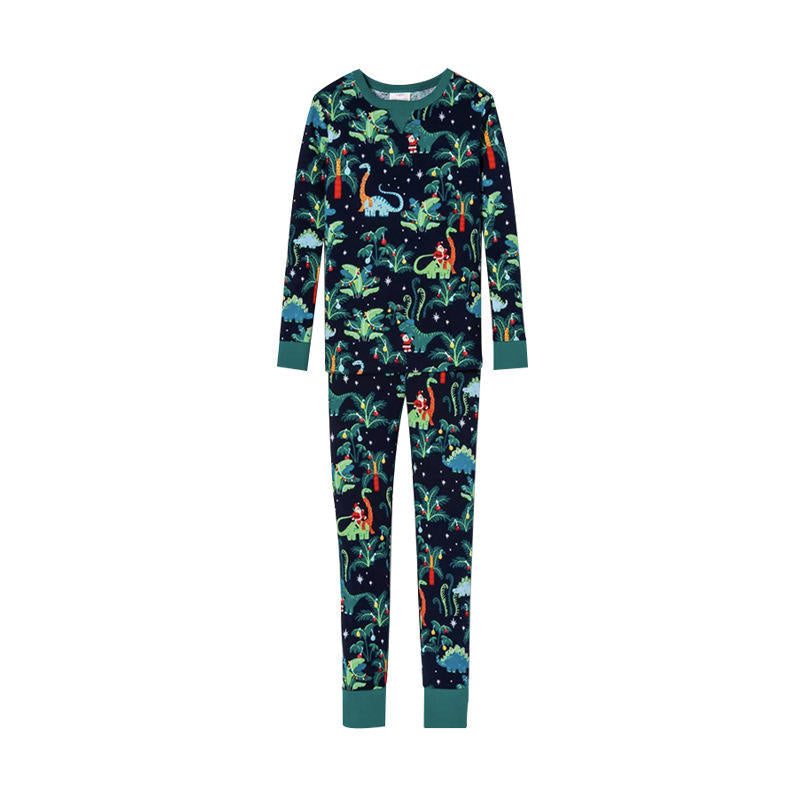 Family Matching Dinosaur Print Family Look Pajama Set