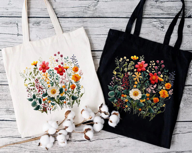 Wildblumen-Designertaschen