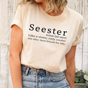 Seester Noun Shirt cadeau pour soeur