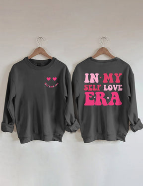 In My Self Love ERA 2-seitig bedrucktes Sweatshirt