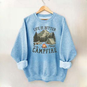 Outdoor Adventure Camping Sweatshirt