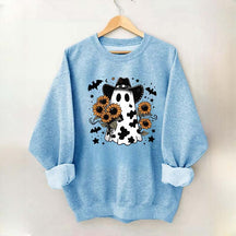 Western Halloween Cowboy Ghost Sweatshirt