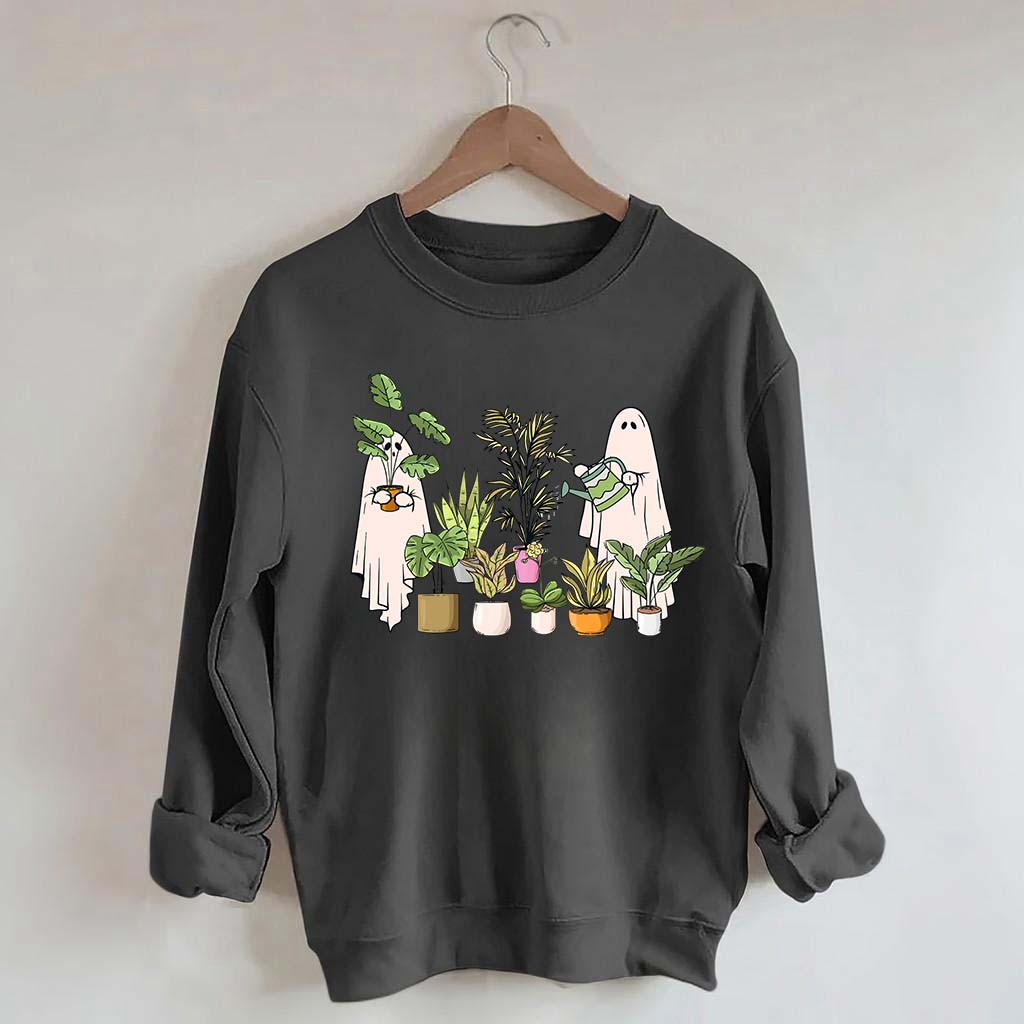 Funny Plant Ghost Sweatshirt