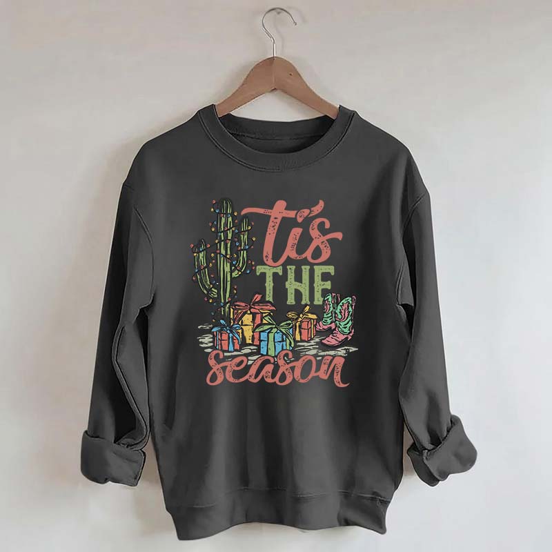 Country Christmas Western Sweatshirt