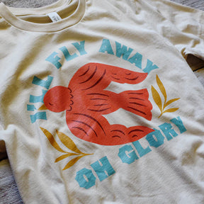 I‘ll Fly Away Bird T-shirt