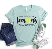 T-shirt Quand la vie vous donne des citrons