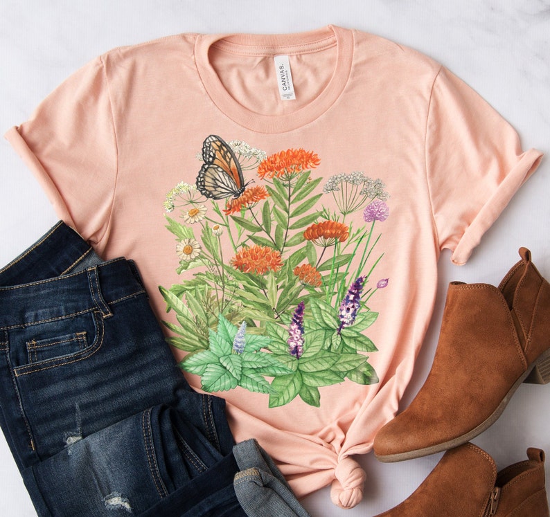 Monarch Butterfly Shirt Butterfly Lover Tee