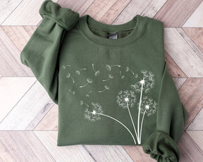 Löwenzahn Sweatshirt Boho Windflower Sweatshirt