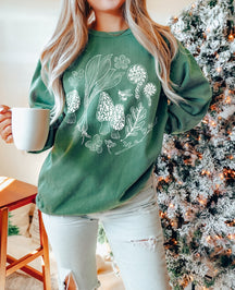 Comfort Colors Mushroom Sweatshirt Plant Sweatshirt