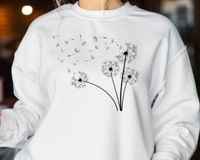 Löwenzahn Sweatshirt Boho Windflower Sweatshirt