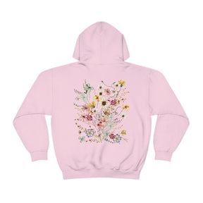 Sweatshirt à capuche fleur pressée Nature Lover Hoodie