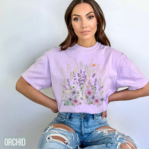 Boho Wildflower Shirt Floral Nature Lover Shirt