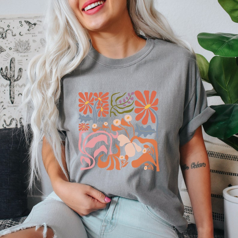 Boho Wildflowers Floral Nature Shirt