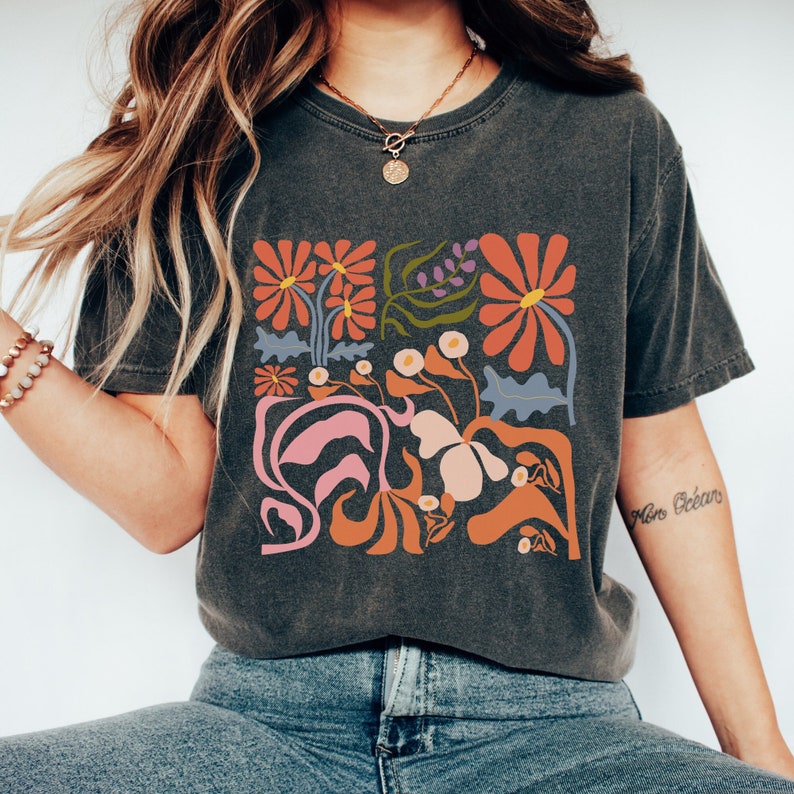 Boho Wildflowers Floral Nature Shirt