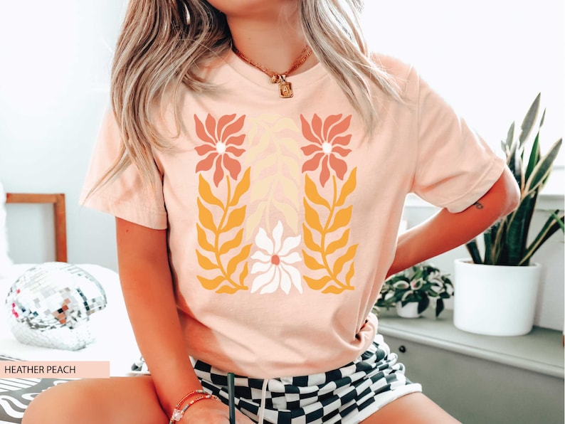 Chemise à fleurs Boho Wildflower T-Shirt