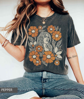 Wildflower TShirt Chemise fleurs sauvages