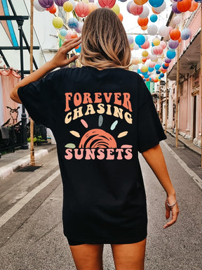 Comfort Colors Retro Sunsets Sommershirt 