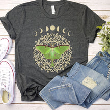 Luna Moth Shirt Botanical Shirt