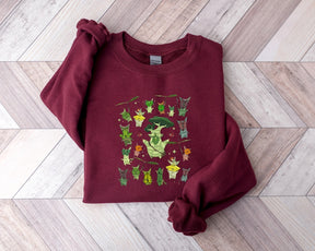 Zelda Korok Plant Lover Sweatshirt Sweat-shirt à fleurs