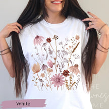 Pressed Flowers Comfort Colors Shirt