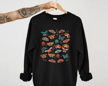 Unisex Boho Butterfly Sweatshirt