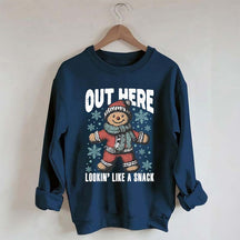 Funny Christmas  Cute Gingerbread Sweatshirt