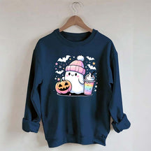 Cute Ghost Trending Coffee Sweatshirt