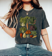 T-shirt Cottagecore Vintage Légumes