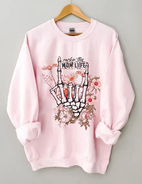 Rockin Cette maman vie Sweatshirt