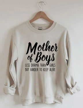 Mutter-von-Jungen-Sweatshirt 